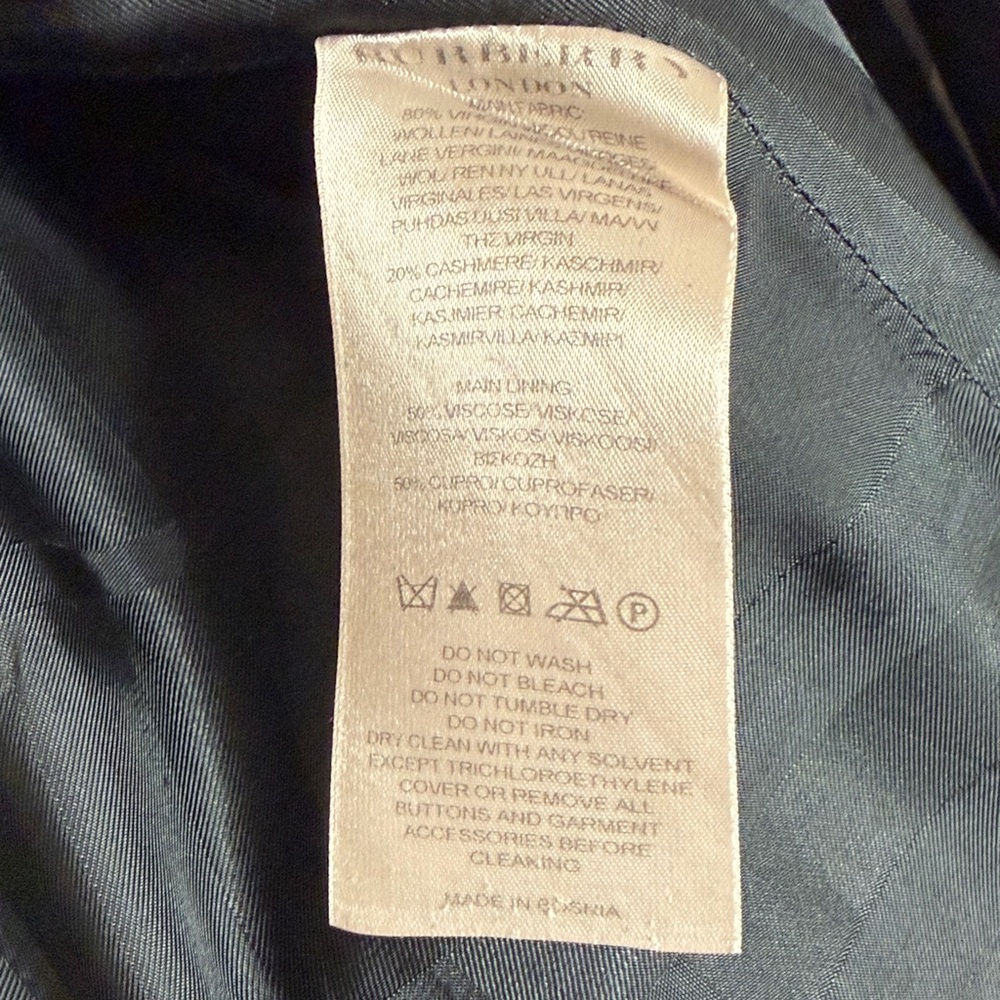 Burberry London Women's Wool & Cashmere Coat - Picture 6 of 16